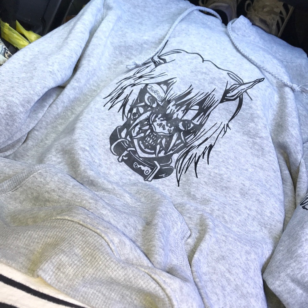 lil peep “angels protect me” hoodie